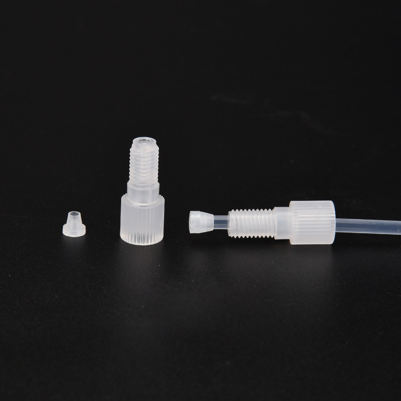 Ptfe Tube - Medizinischer Schlauchverbinder mit Gewinde aus PP,