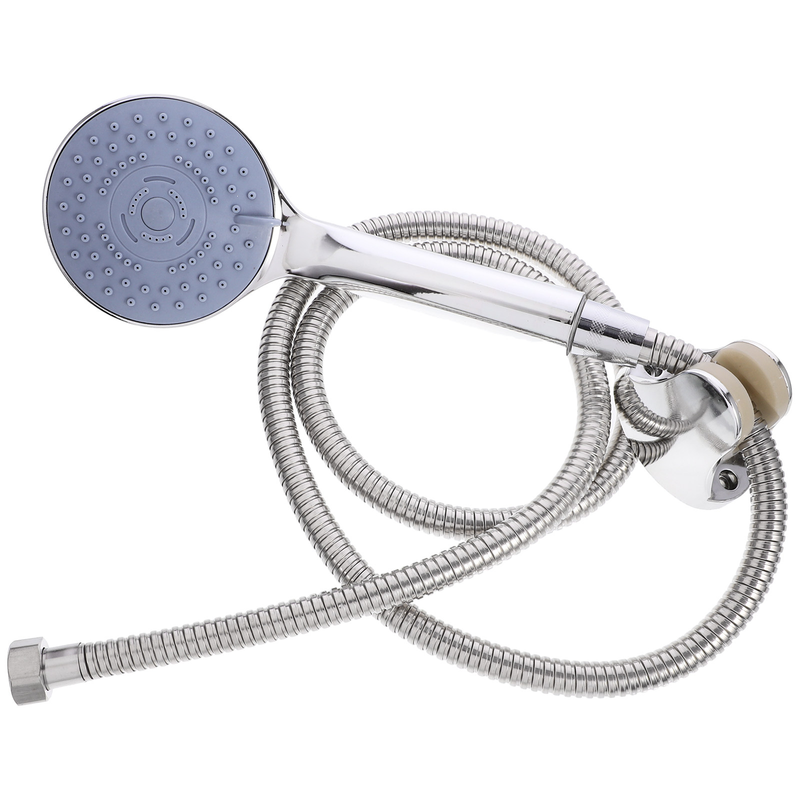 Nozzle Brass - Duschset, Waschtischarmatur, Duschkopf, Schlauch-Set, Düse, Edelstahl,