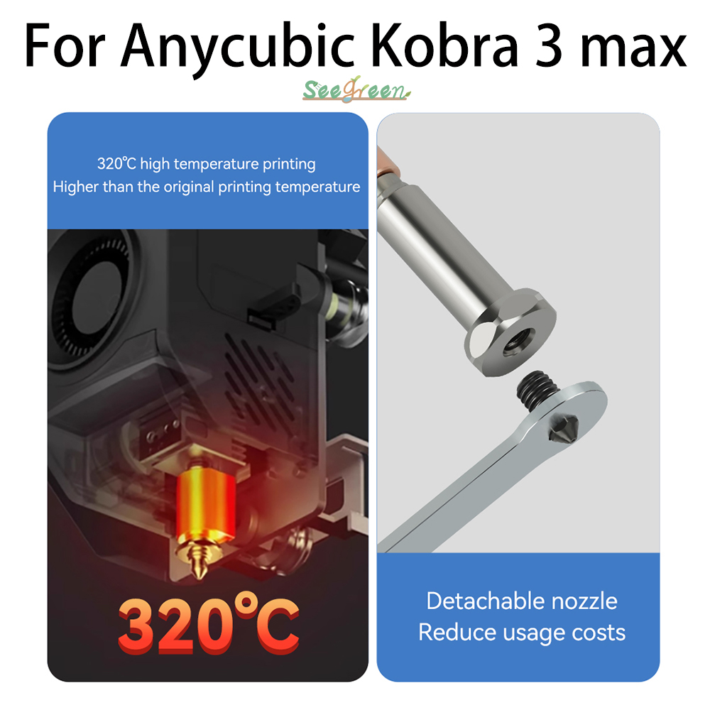 Hotend 0.4Mm - Neue Upgrade-Düse für Anycubic Kobra 3