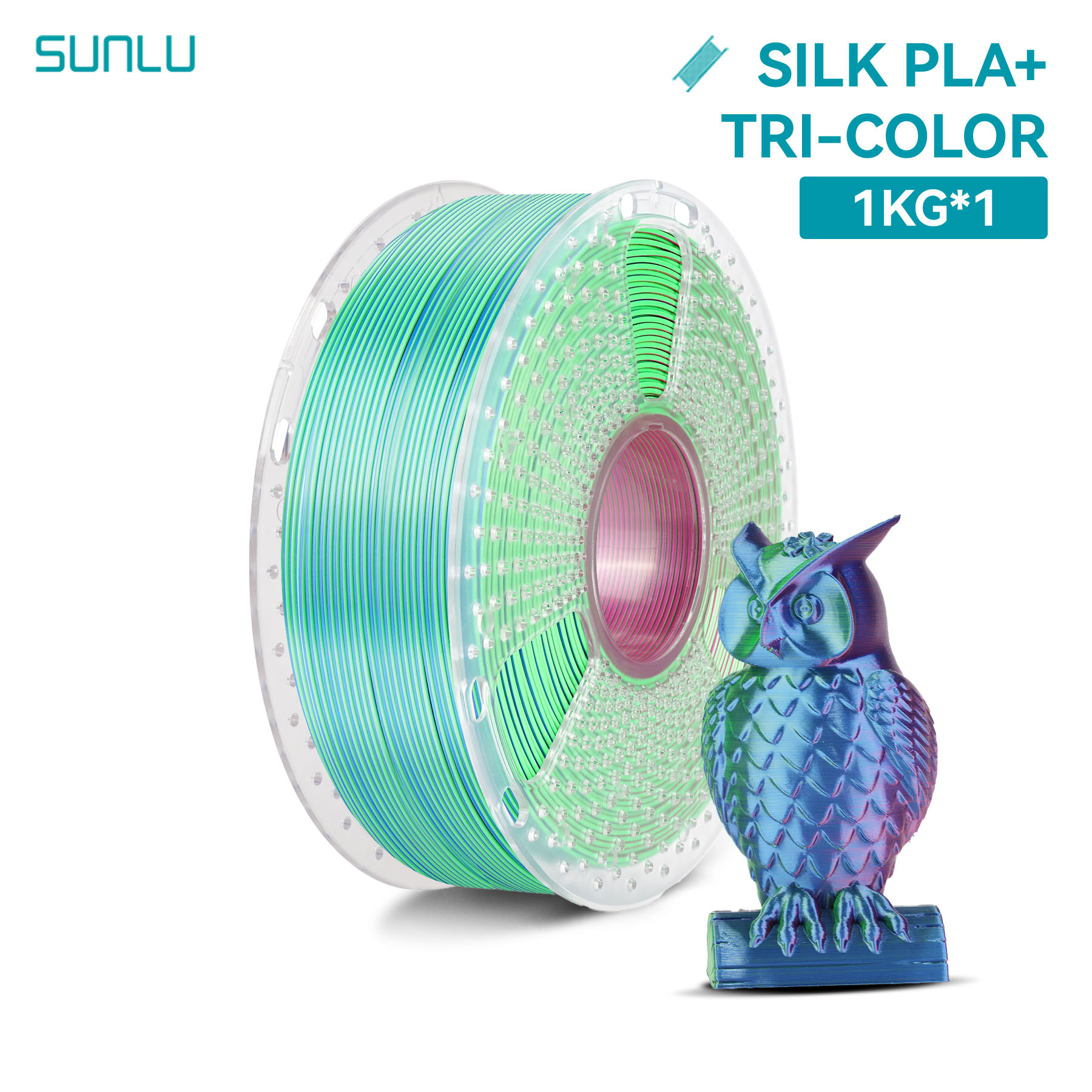 Filament 1.75 - SUNLU Seide PLA Plus 3D-Drucker Filament
