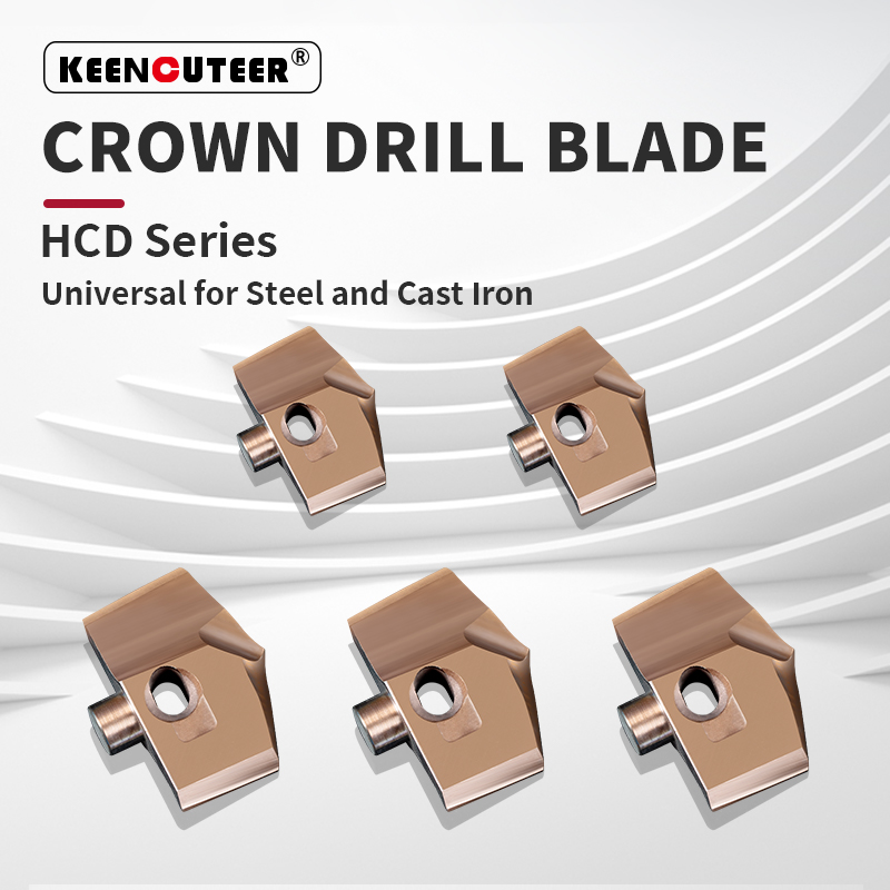 Nozzle Tungsten - HCD Hartmetall-Kronenbohrer-Einsatz 10-29mm Passend für JCD