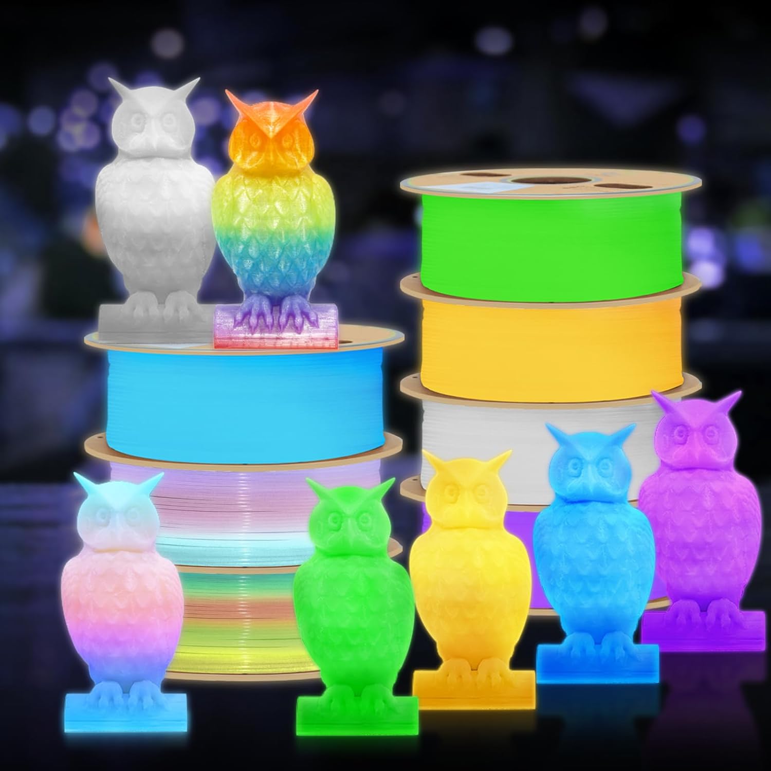 Leuchtendes TPU-Filament 1,75  – Filament 1.75 Bewertung und Preis