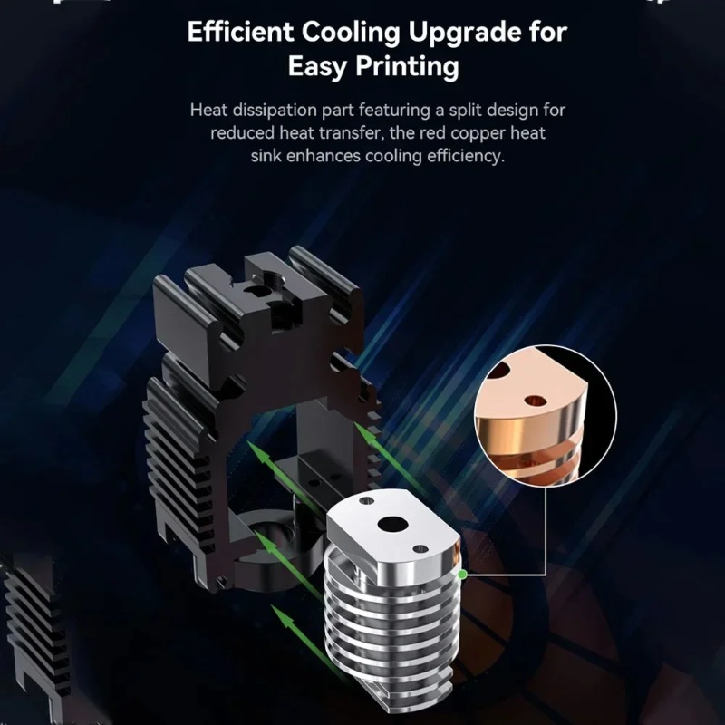60W Hochleistungs-Keramik-Heiz – High Flow Ceramic Hotend Bewertung und Preis