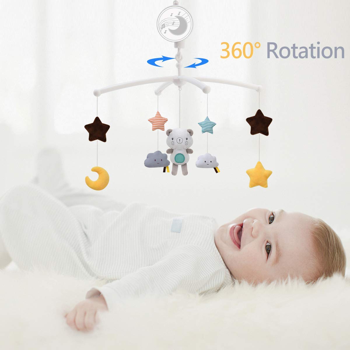Babybett Mobiles Rasseln Musik – Carriage Bed Bewertung und Preis