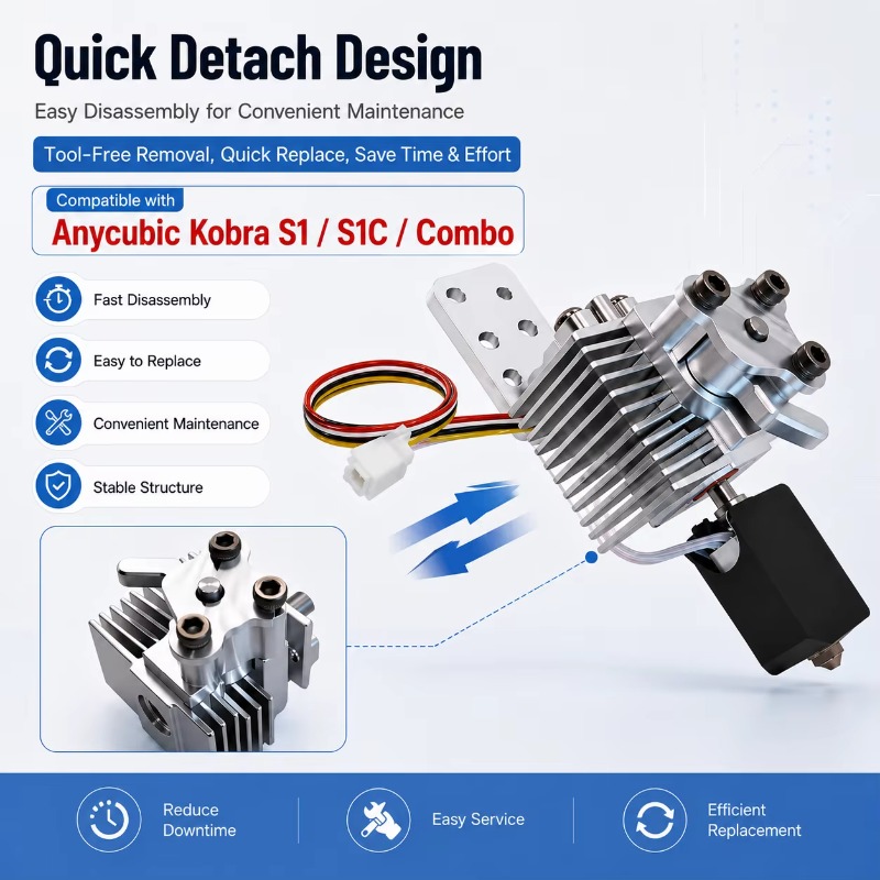 Upgrade-Kit für den schnellen  – Hotend Assembly Bewertung und Preis