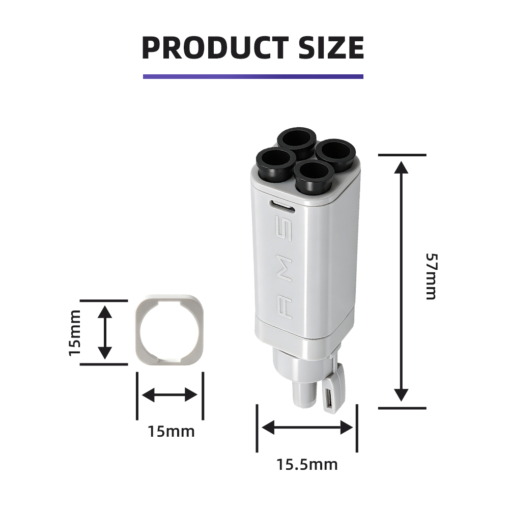 4-in-1 PTFE-Adapter Materialro – Ptfe Tube Bewertung und Preis