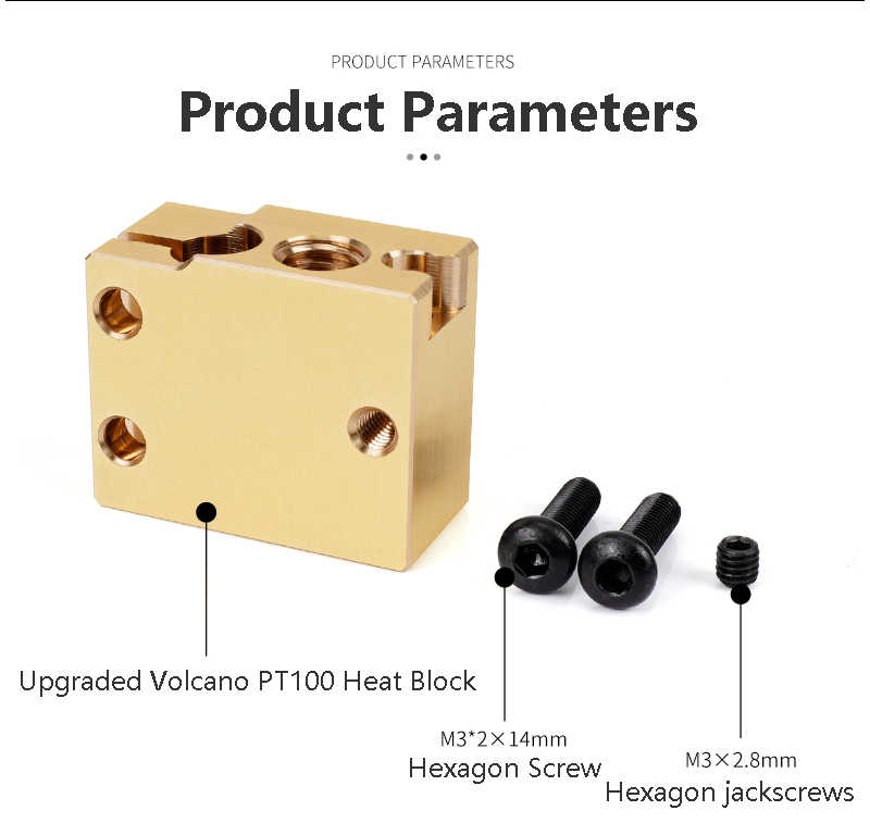 Hohe Qualität PT100 Volcano Be – Direct Drive Extruder Bewertung und Preis