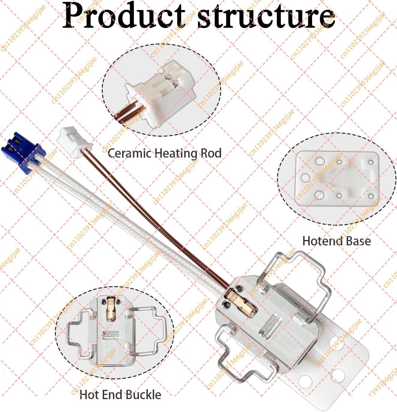 HzdaDeve 0,4 0,6 0,8 mm Hotend – Hotend Assembly Bewertung und Preis