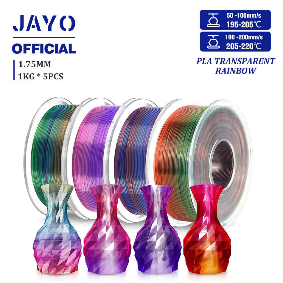 JAYO Rainbow 3D-Drucker-Filame – Filament 1.75 Bewertung und Preis