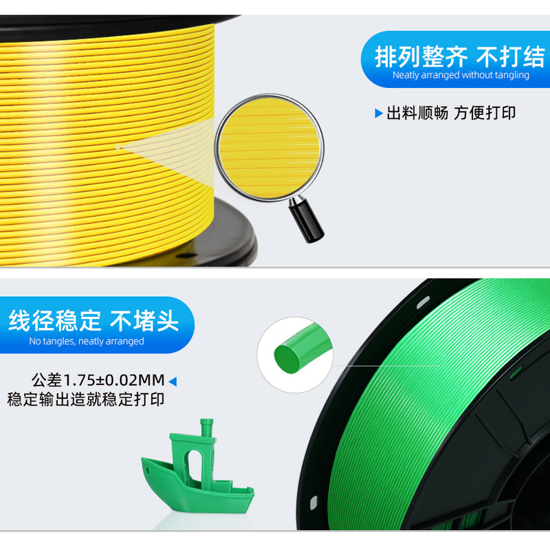 PLA 3D-Drucker-Filament 1,75 m – Filament 1.75 Bewertung und Preis