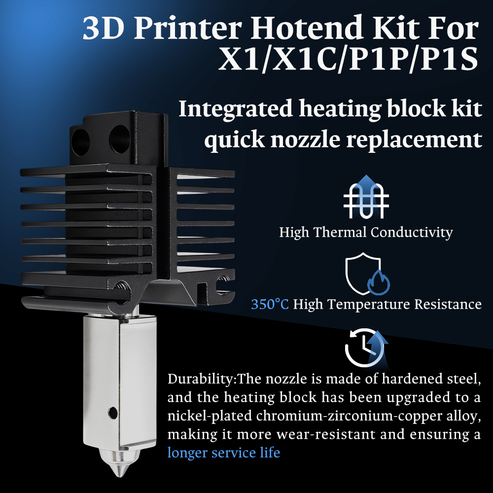 Hotend für Bambu Lab P1P X1C P – Hotend Assembly Bewertung und Preis