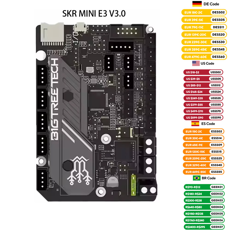 BIGTREETECH SKR MINI E3 V3.0 3 – Btt Skr Mini Bewertung und Preis