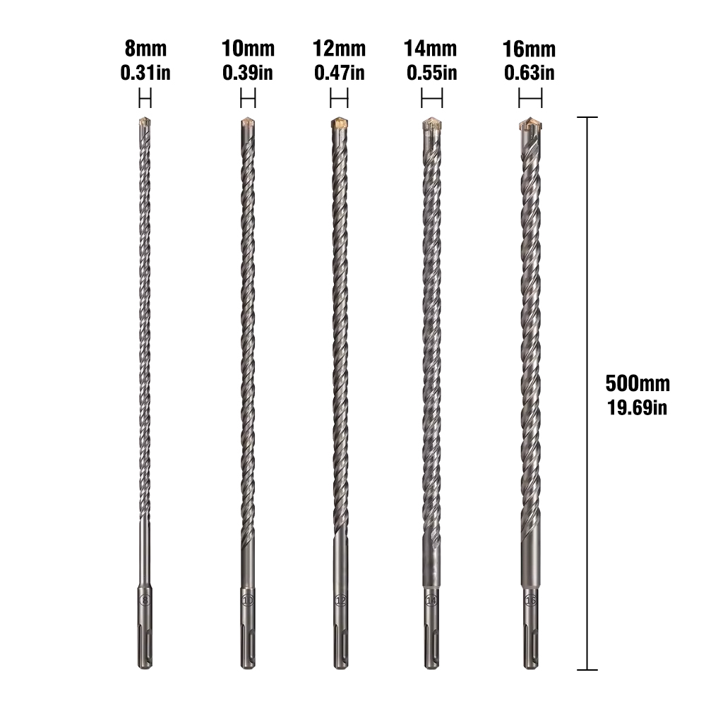 500mm Verlängerte SDS Plus Kre – Nozzle Tungsten Bewertung und Preis