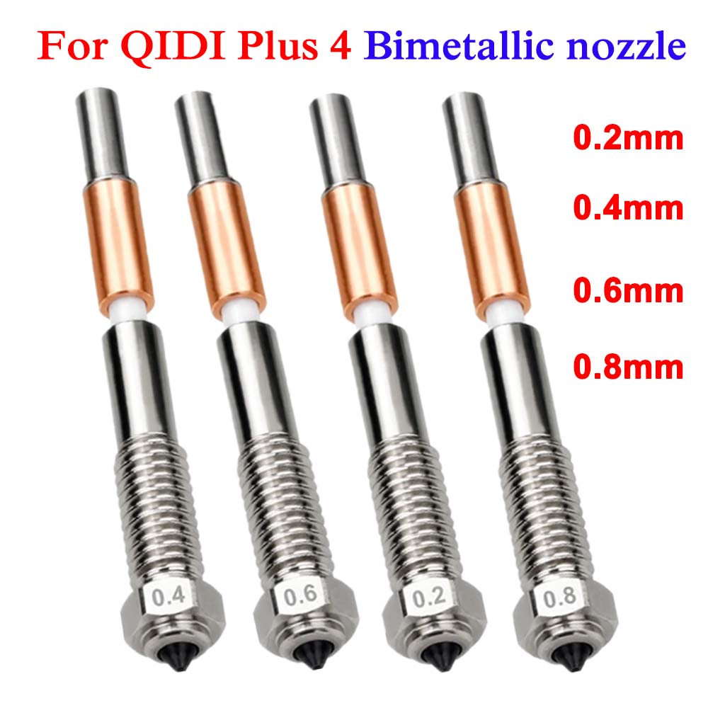Für QIDI Plus 4 Bimetall-Düse  – Hotend 0.4Mm Bewertung und Preis
