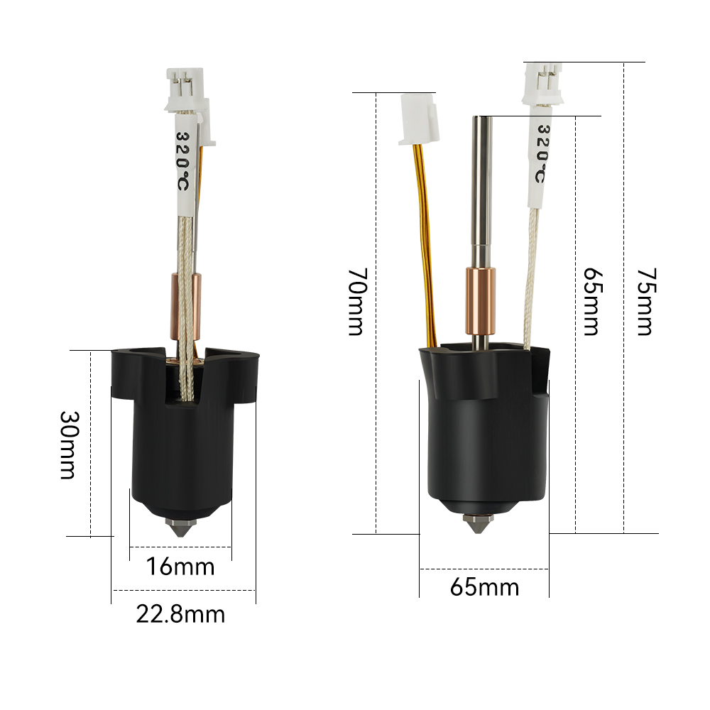 Für Creality K1C Hotend-Kit: S – High Flow Ceramic Hotend Bewertung und Preis
