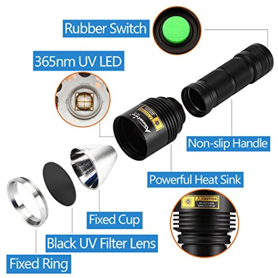 SV13 15W 365nm UV-Taschenlampe – Uv Resin Bewertung und Preis